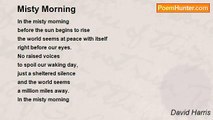 David Harris - Misty Morning