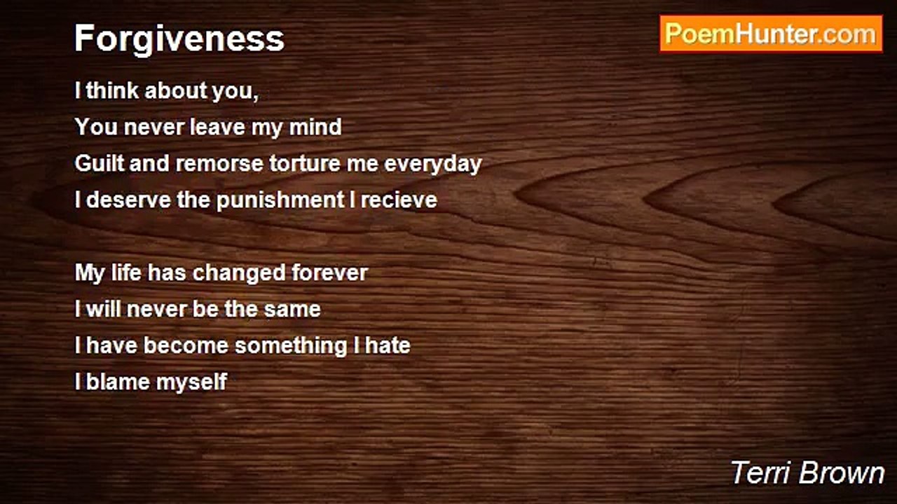 Terri Brown - Forgiveness