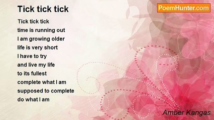 Amber Kangas - Tick tick tick