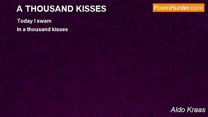 Aldo Kraas - A THOUSAND KISSES