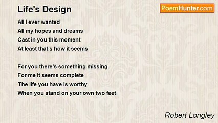 Robert Longley - Life's Design