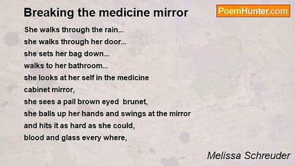 Melissa Schreuder - Breaking the medicine mirror