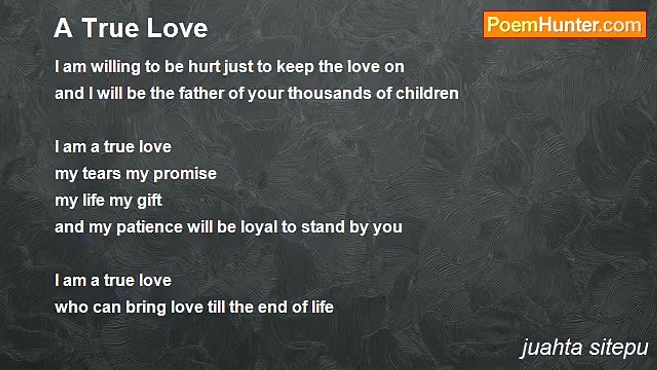 juahta sitepu - A True Love