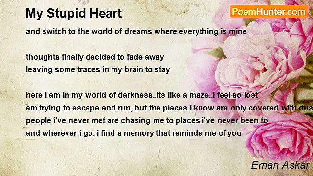 Eman Askar - My Stupid Heart