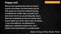 Mario Enrique Rios Muniz Pinot - Happy-sad