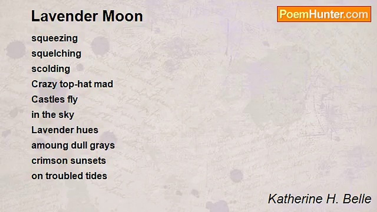 Katherine H. Belle - Lavender Moon