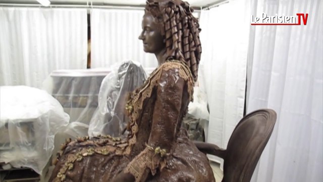 Salon du chocolat : les sculptures monumentales de l'édition 2014