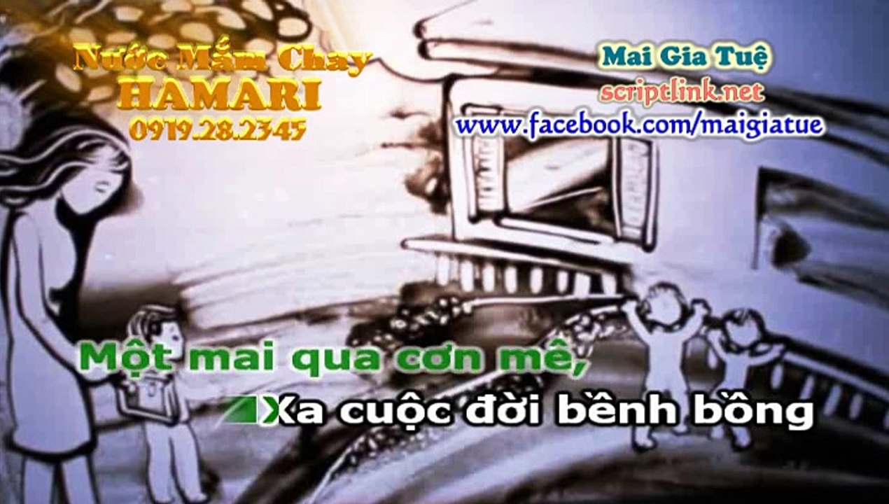 [KARAOKE NHAC SONG] QUA CON ME