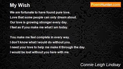 Connie Leigh Lindsay - My Wish