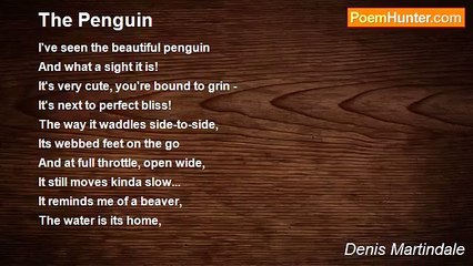 Denis Martindale - The Penguin