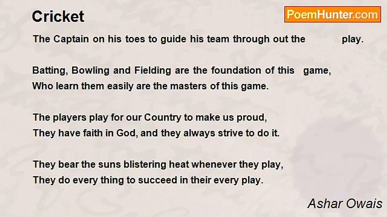 Ashar Owais - Cricket