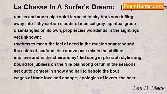 Lee B. Mack - La Chasse In A Surfer's Dream: (Improvisation 12 20 2004, [11])
