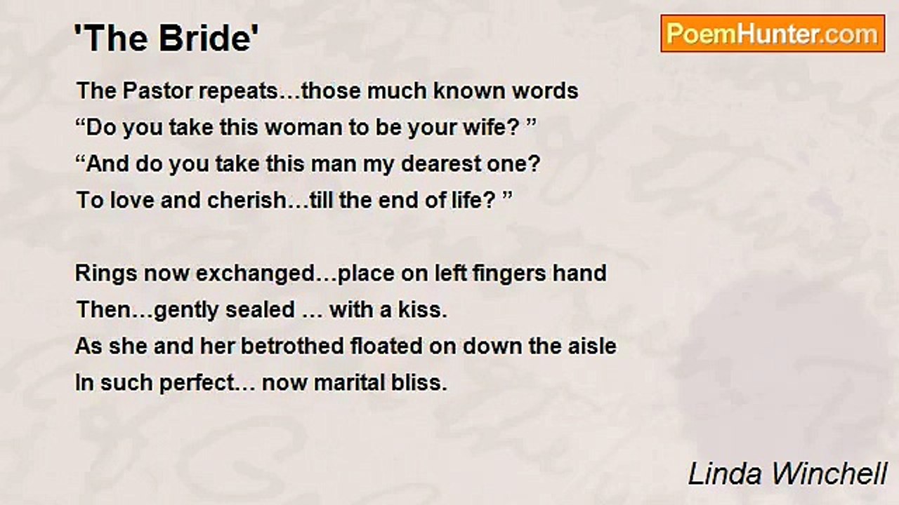 Linda Winchell - 'The Bride'