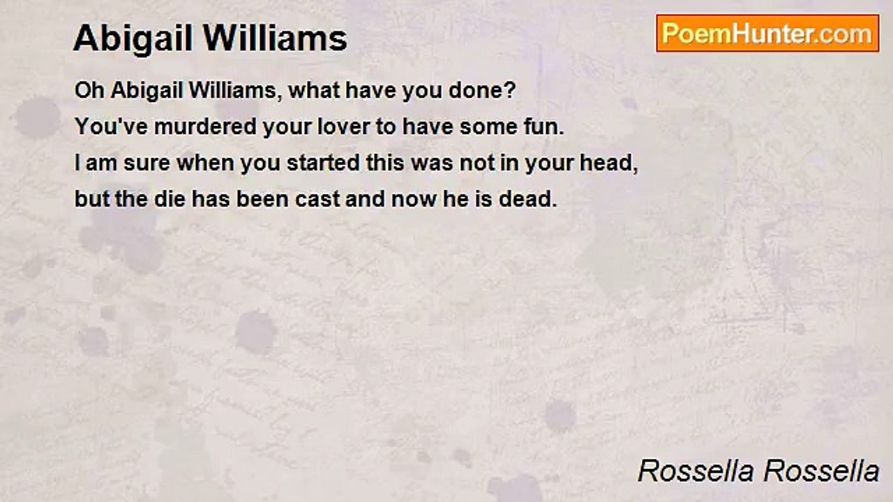 Rossella Rossella - Abigail Williams