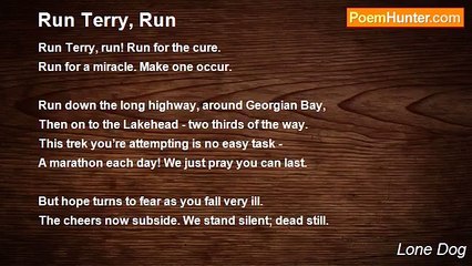 Lone Dog - Run Terry, Run