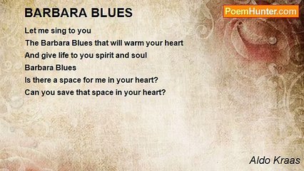 Aldo Kraas - BARBARA BLUES