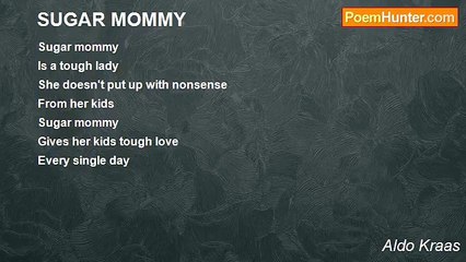 Aldo Kraas - SUGAR MOMMY