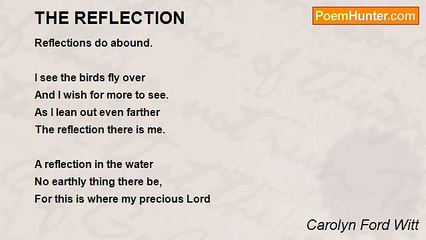 Carolyn Ford Witt - THE REFLECTION