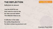 Carolyn Ford Witt - THE REFLECTION