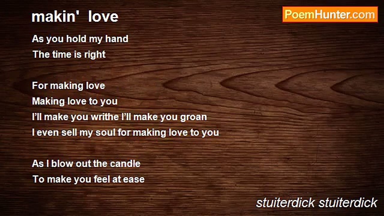 stuiterdick stuiterdick - makin'  love