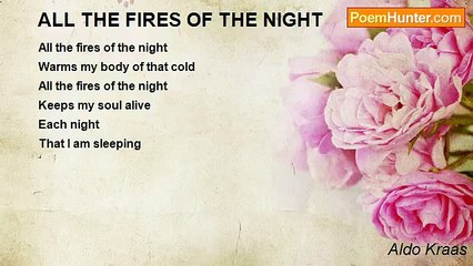 Aldo Kraas - ALL THE FIRES OF THE NIGHT