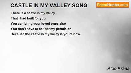 Aldo Kraas - CASTLE IN MY VALLEY SONG