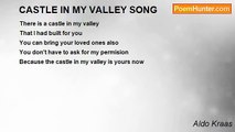 Aldo Kraas - CASTLE IN MY VALLEY SONG