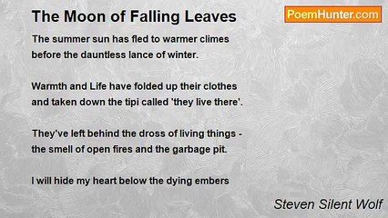 Steven Silent Wolf - The Moon of Falling Leaves