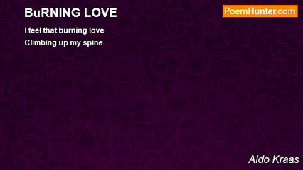 Aldo Kraas - BuRNING LOVE