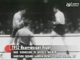 Max Schmeling vs Mickey Walker  1932-09-26