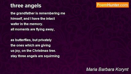 Maria Barbara Korynt - three angels