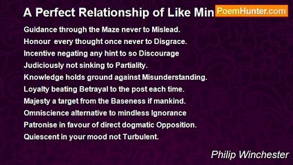 Philip Winchester - A Perfect Relationship of Like Minds