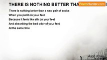 Aldo Kraas - THERE IS NOTHING BETTER THAN A NEW PAIR OF SOCKS