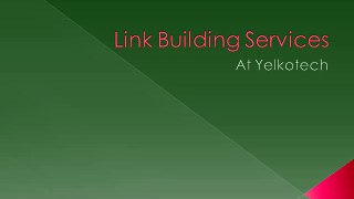 Link Building Services in India