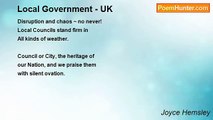 Joyce Hemsley - Local Government - UK