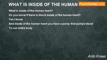 Aldo Kraas - WHAT IS INSIDE OF THE HUMAN HEART?