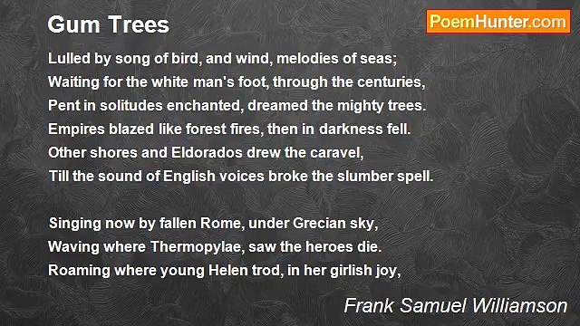 Frank Samuel Williamson - Gum Trees