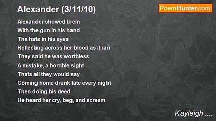 Kayleigh .... - Alexander (3/11/10)