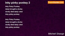 Mitchell Strange - Inky pinky ponkey 2