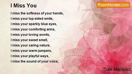 Sian Macleod - I Miss You