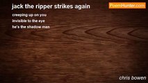 chris bowen - jack the ripper strikes again
