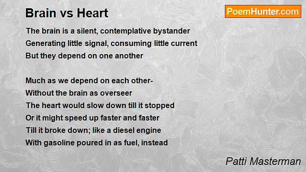 Patti Masterman - Brain vs Heart