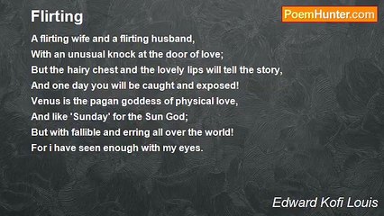 Edward Kofi Louis - Flirting