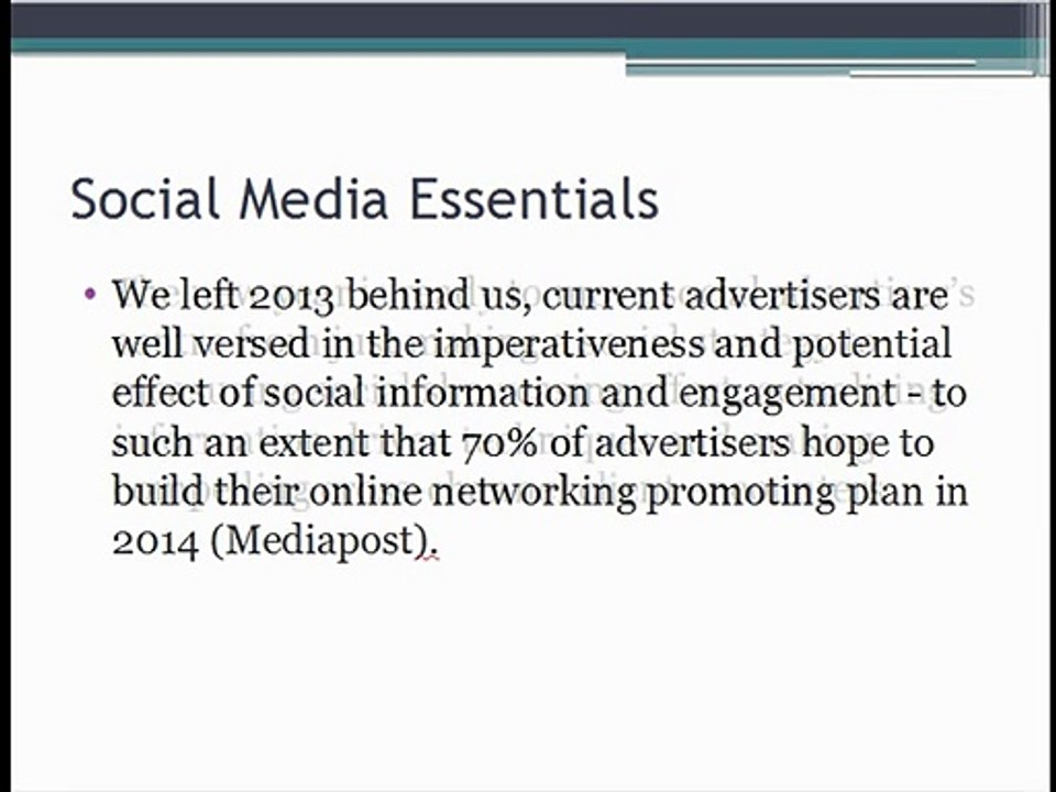 2014 Social Media marketing trends