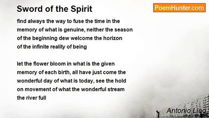 Antonio Liao - Sword of the Spirit