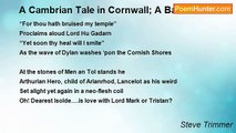 Steve Trimmer - A Cambrian Tale in Cornwall; A Bardic Riddle