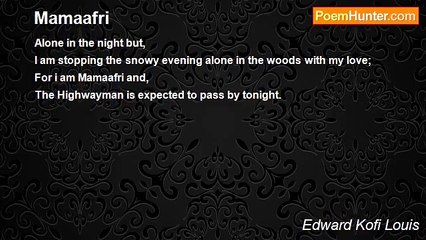 Edward Kofi Louis - Mamaafri