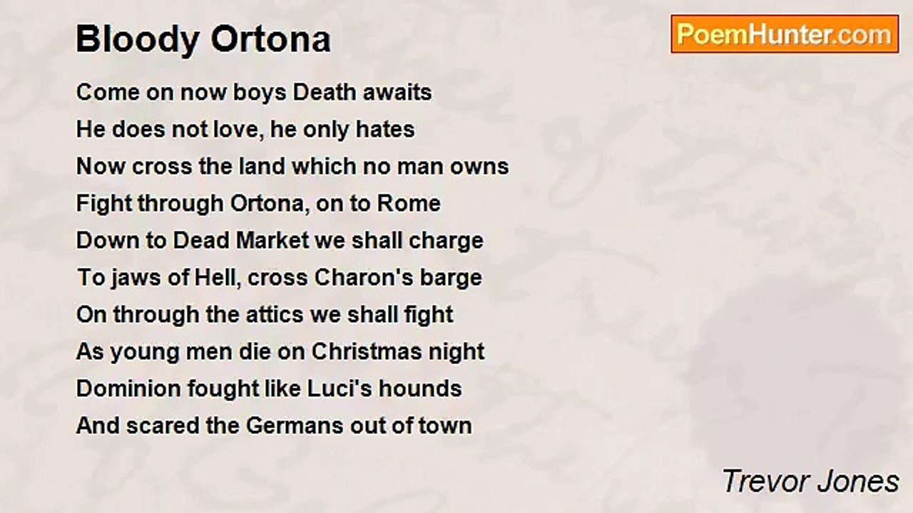 Trevor Jones - Bloody Ortona