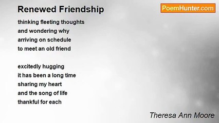 Theresa Ann Moore - Renewed Friendship