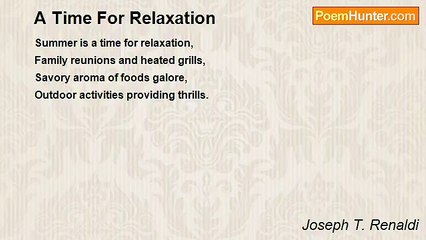 Joseph T. Renaldi - A Time For Relaxation